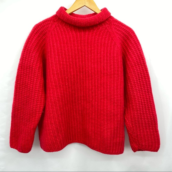 Hanna Andersson Sweaters - Hanna Andersson Vintage Women’s 100% Wool Red Sweater